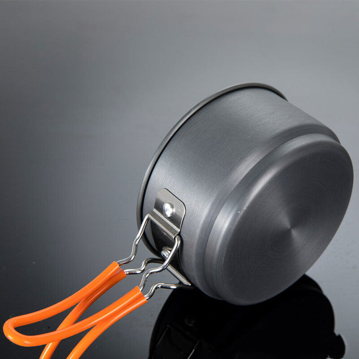 Enhance Your Outdoor Cooking with the Outdoor Heat Collecting Single Pot Camping Cookware