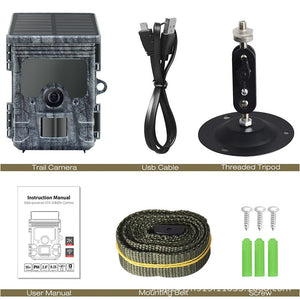 Unlock the Wilderness with the 46MP Solar Infrared Induction Hunting Camera