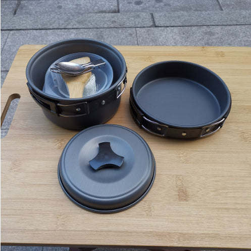 Camping Cookware Set For 1 To 2 People