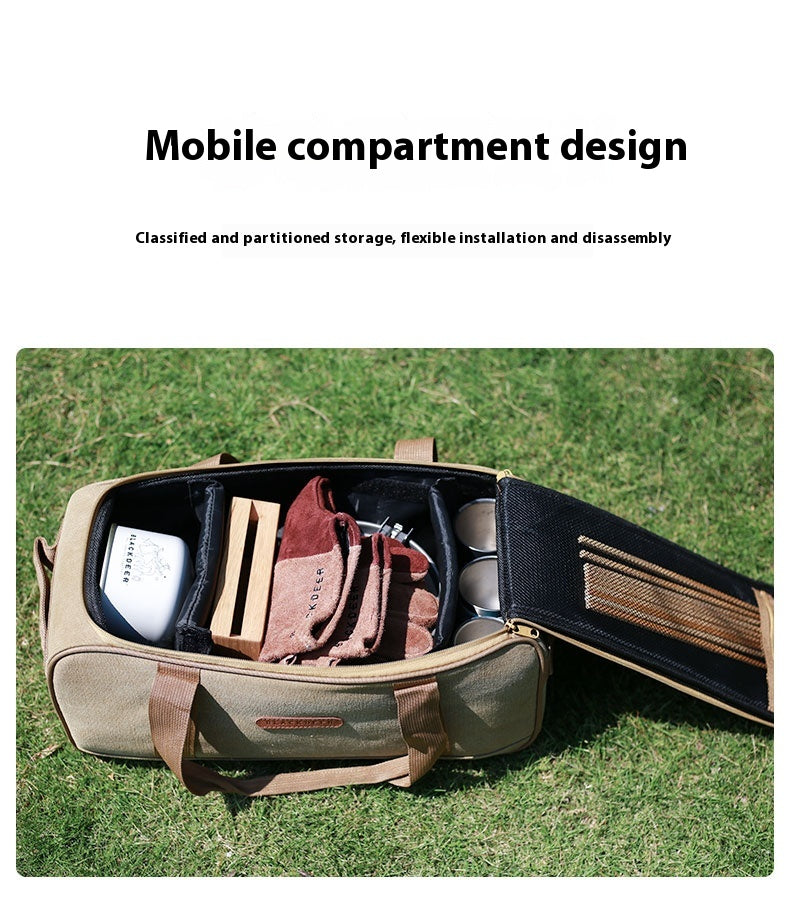 Camping Tableware Stove Cookware Picnic Storage Bag