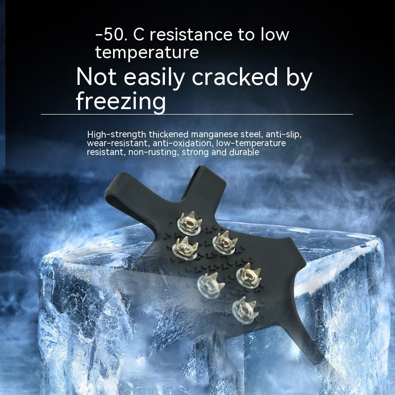 Outdoor Mountaineering Ice Fishing Snow Crampons Non Slip Shoe Cover