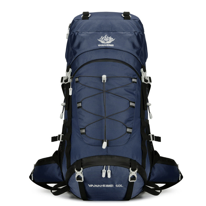 60L Hiking Camping Travel Backpack Large Capacity Outdoor Sports