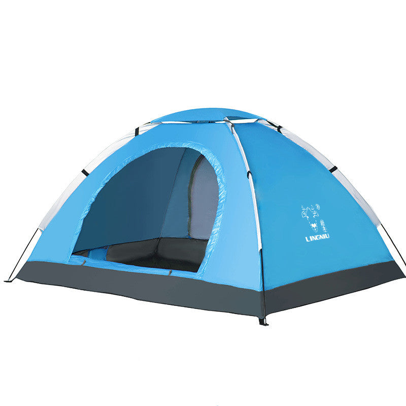 Single Layer Camping Tent Outdoor Beach Hiking Tent