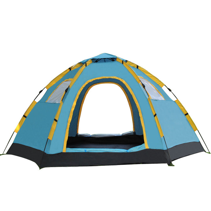 Quick Setup Hexagon Camping Tent For 5–8 People