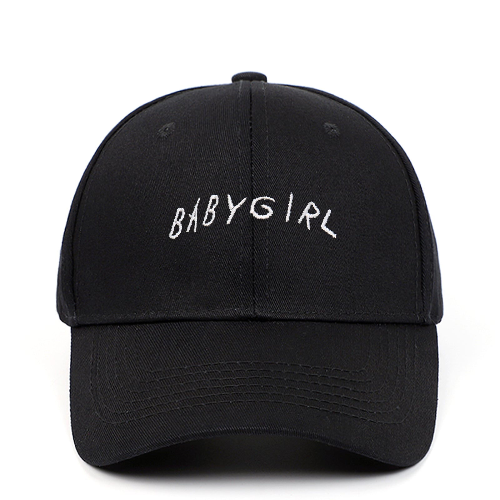 BABYGIRL Embroidered Baseball Cap Outdoor Sports Sun Visor