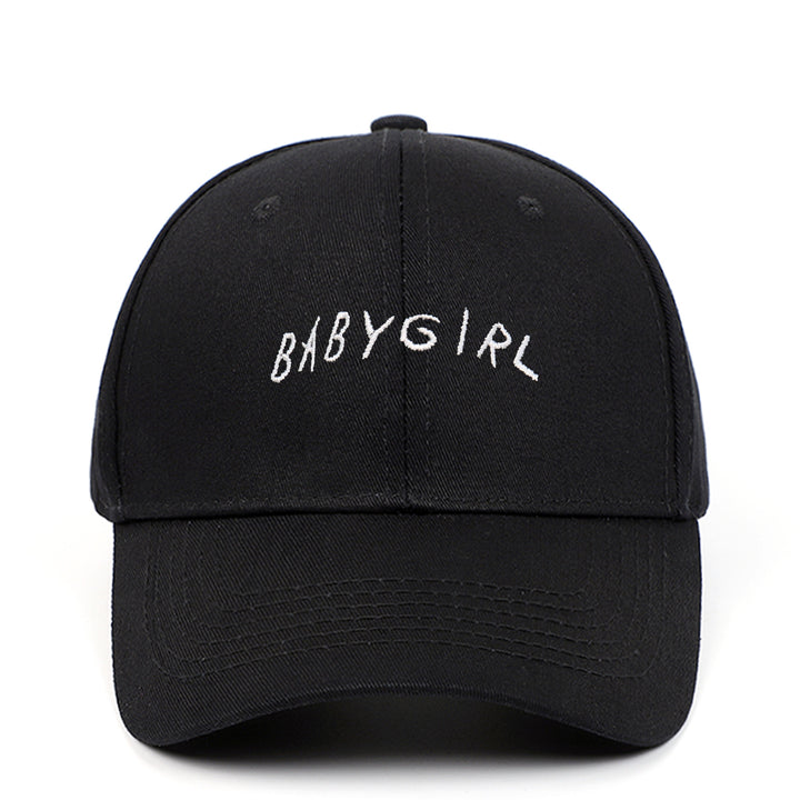 BABYGIRL Embroidered Baseball Cap Outdoor Sports Sun Visor