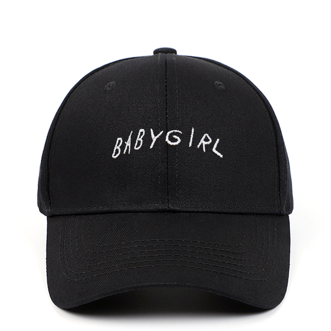 BABYGIRL Embroidered Baseball Cap Outdoor Sports Sun Visor