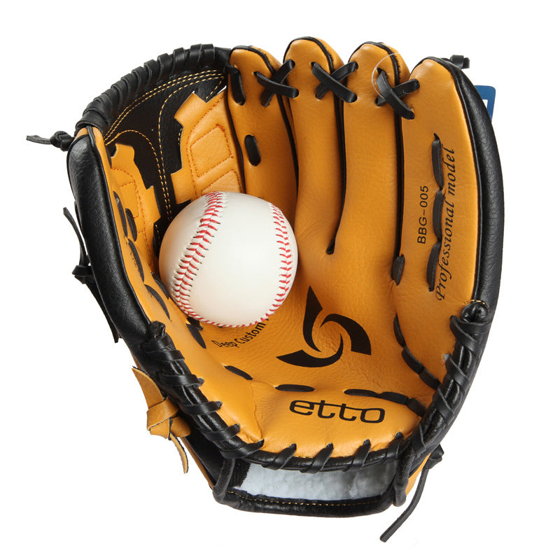 PVC Baseball Training Gloves Durable Soft Grip