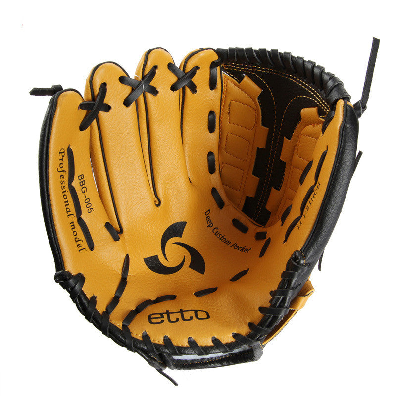 PVC Baseball Training Gloves Durable Soft Grip