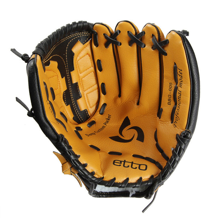 PVC Baseball Training Gloves Durable Soft Grip