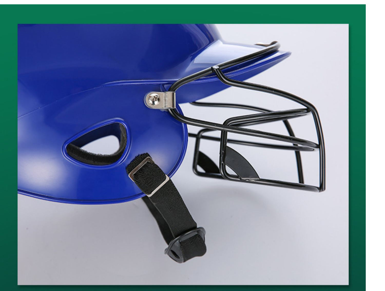 Professional Baseball Batting Helmet With Face Guard