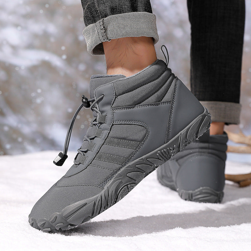 High Top Snow Boots Hiking Skiing Warm Non Slip