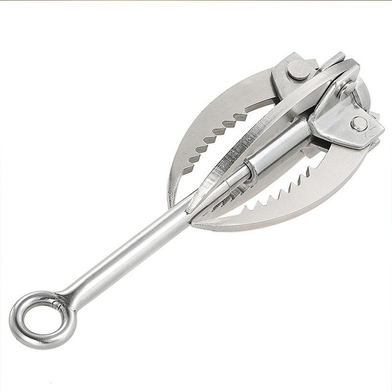 Outdoor Stainless Steel Tiger Claw Climbing Hook Survival Tool