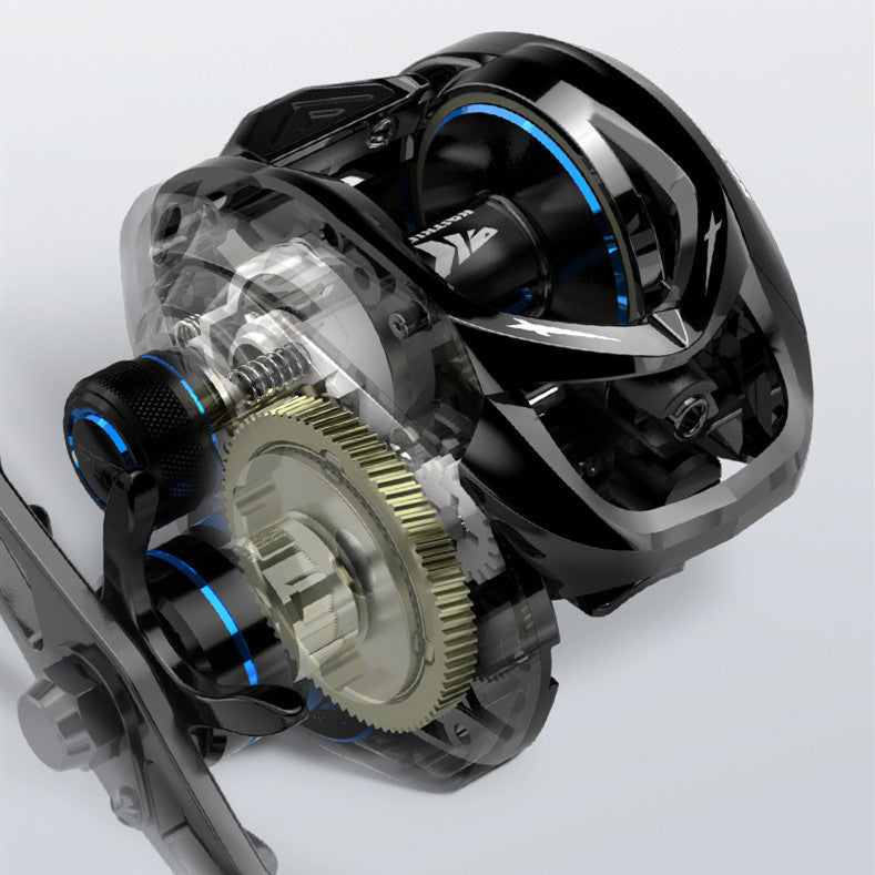 Bait Casting Fishing Reel Black Pit Micro Fishing Wheel