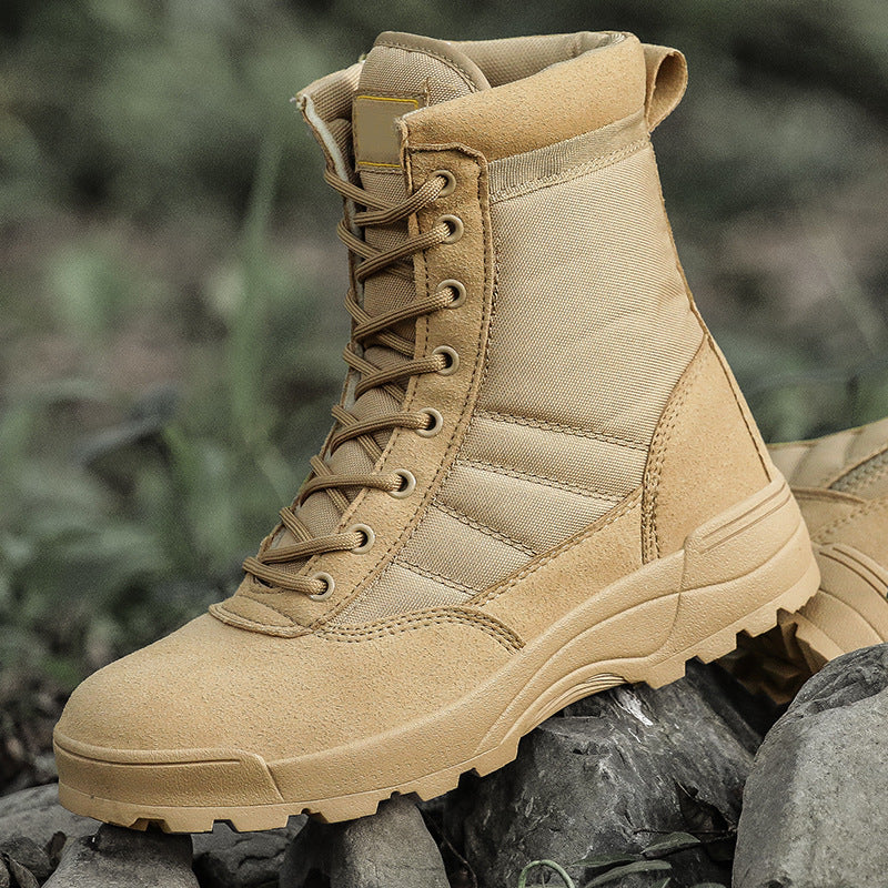 Desert Combat Boots Tactical Land Hiking Shoes