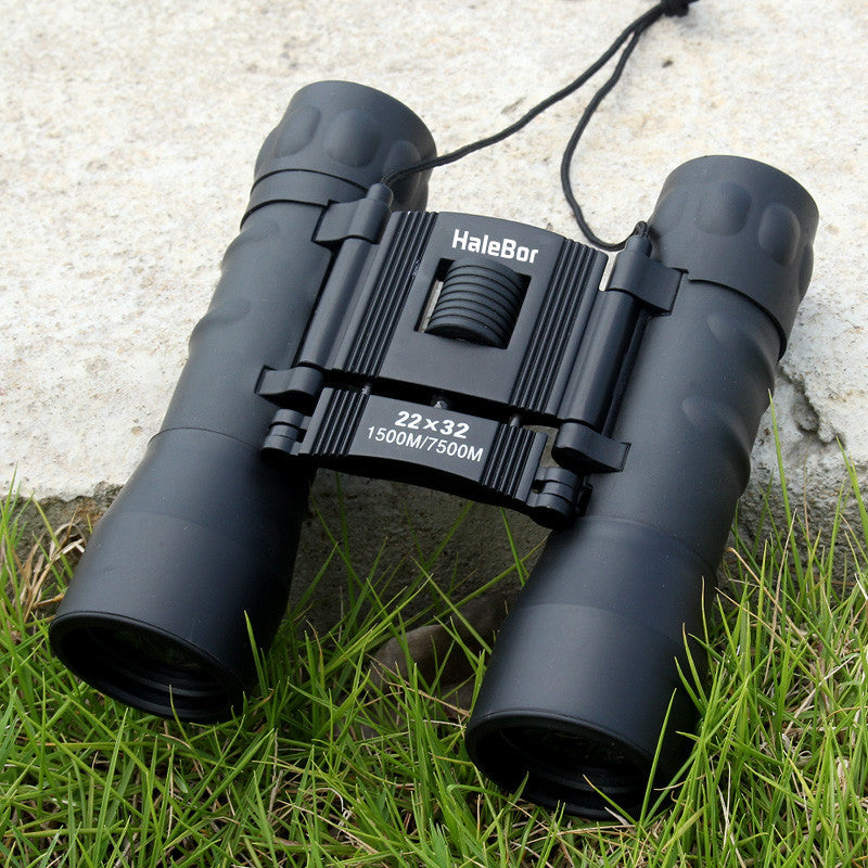 22x32 Portable Folding HD Zoom Binoculars Low Light Night Vision