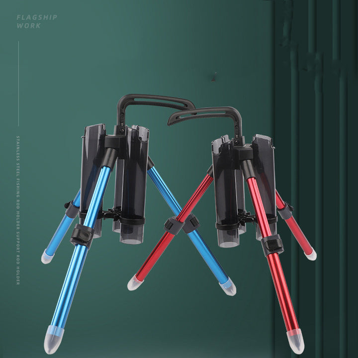 Sea Fishing Tripod Rod Support Stand Casting Rod Holder