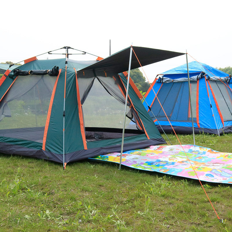 Automatic Pop Up Waterproof Camping Tent Multi Person Beach Tent
