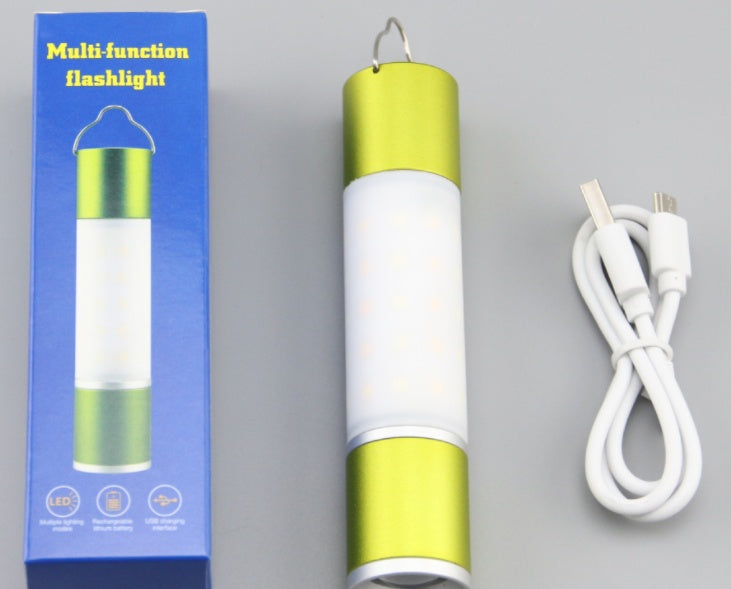 Multi-functional Rechargeable Flashlight LED Tent Camping