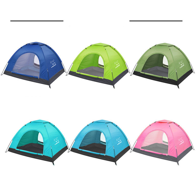 Single Layer Camping Tent Outdoor Beach Hiking Tent