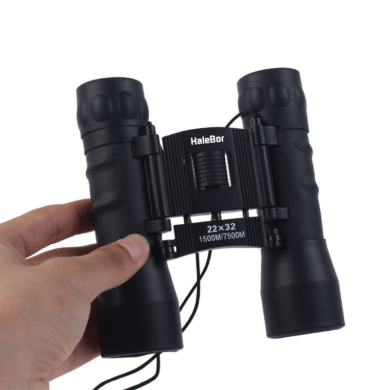22x32 Portable Folding HD Zoom Binoculars Low Light Night Vision