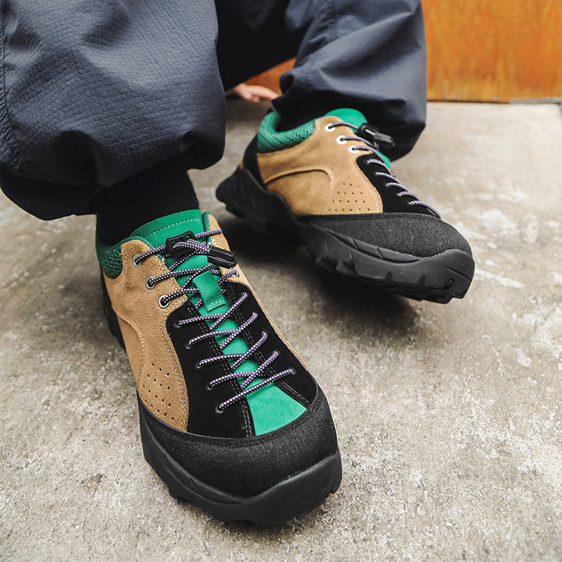 Niche Leather Hiking Boots Outdoor Climbing Travel Shoes