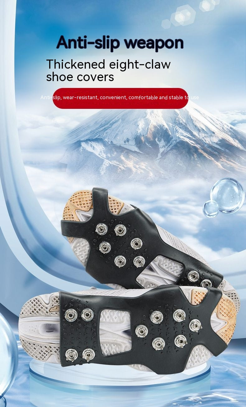 Outdoor Mountaineering Ice Fishing Snow Crampons Non Slip Shoe Cover