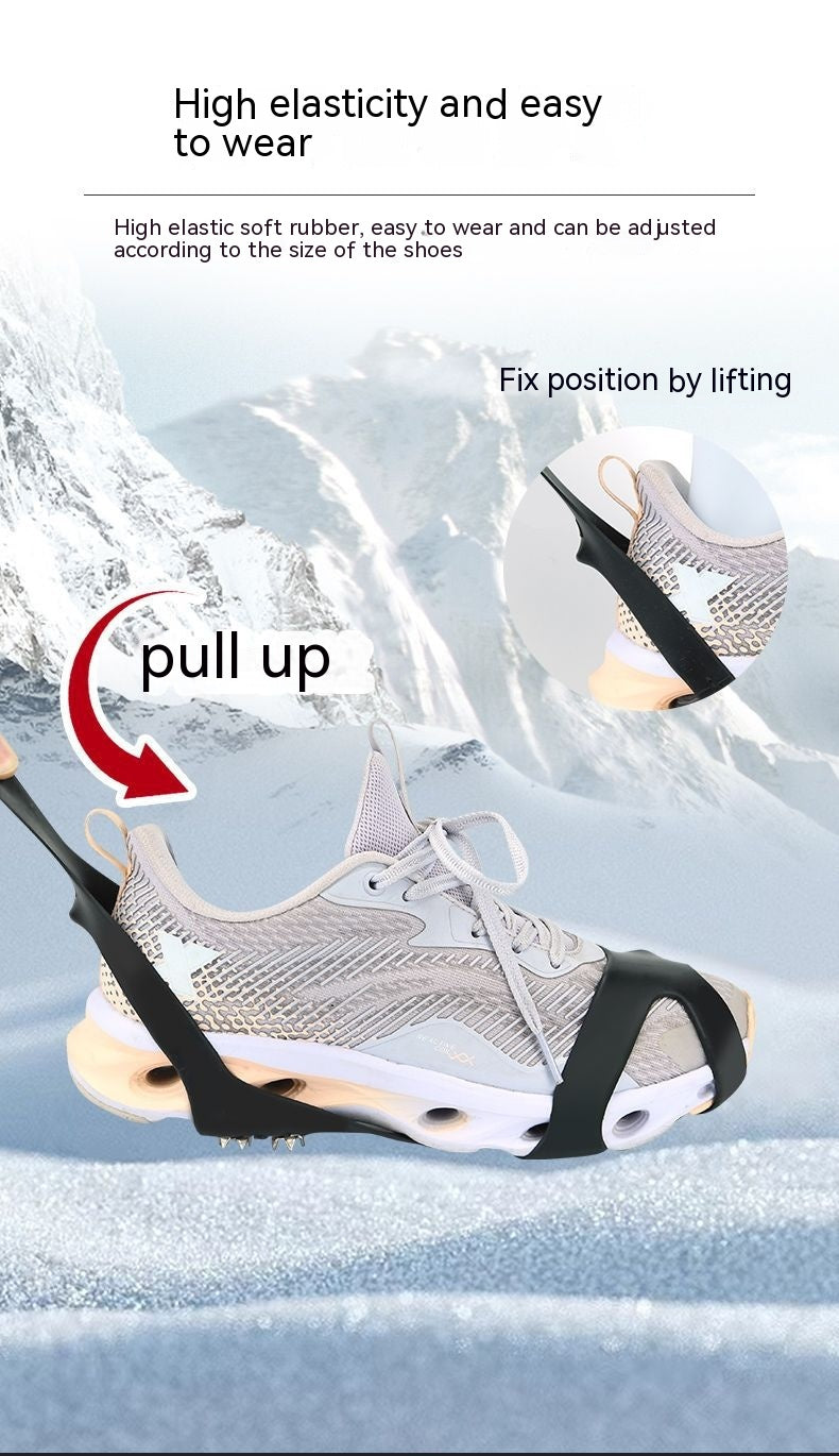 Outdoor Mountaineering Ice Fishing Snow Crampons Non Slip Shoe Cover