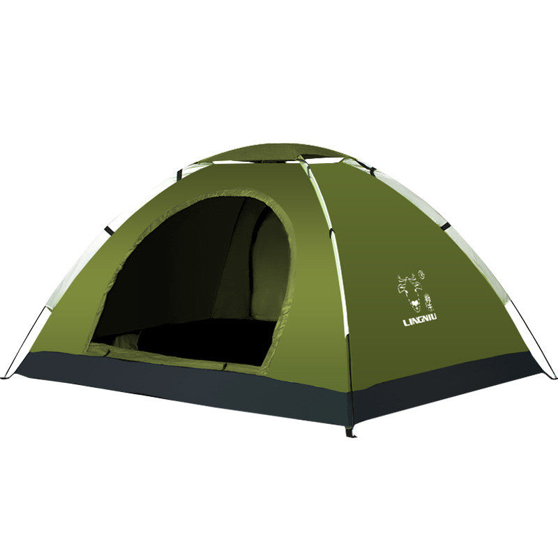 Single Layer Camping Tent Outdoor Beach Hiking Tent