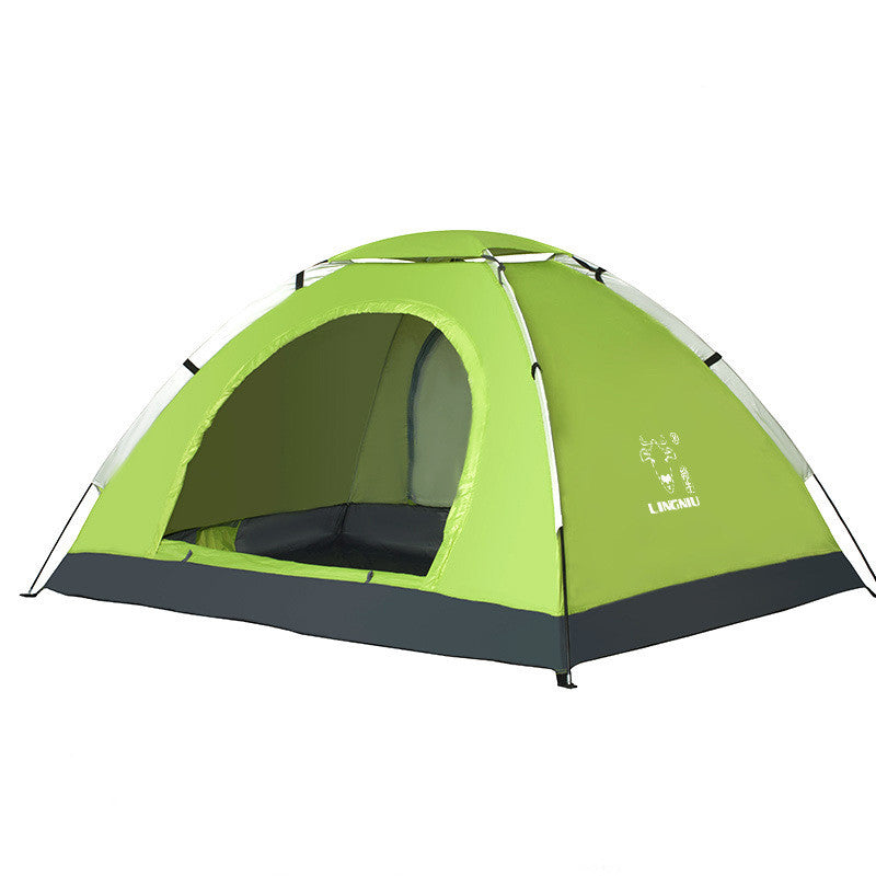 Single Layer Camping Tent Outdoor Beach Hiking Tent