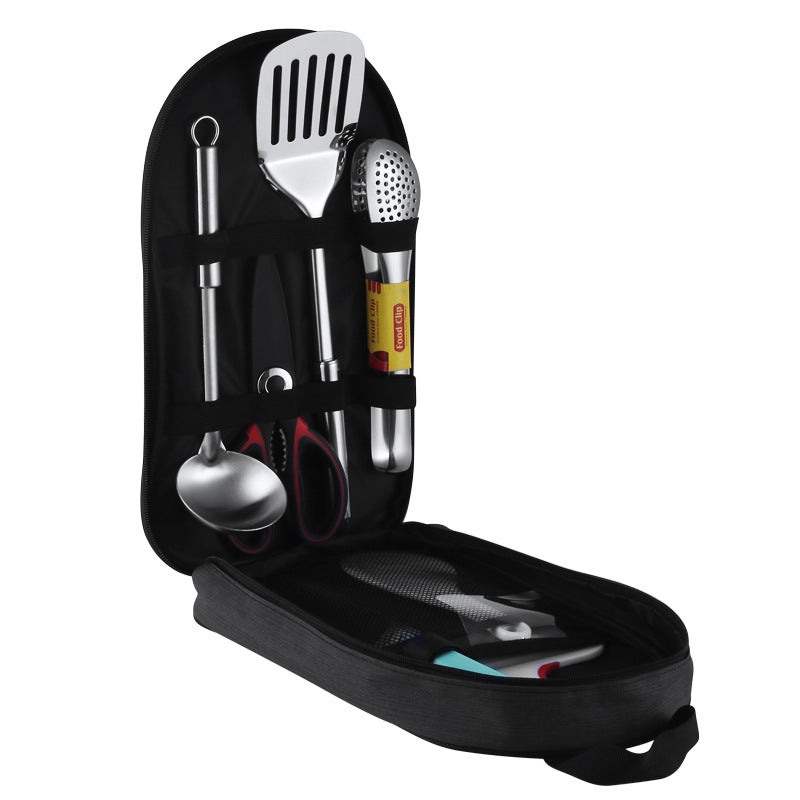 Outdoor Picnic Camping Cookware Storage Bag Set