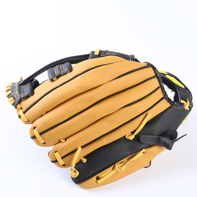 Personality Two-layer Cowhide Baseball Strike Gloves
