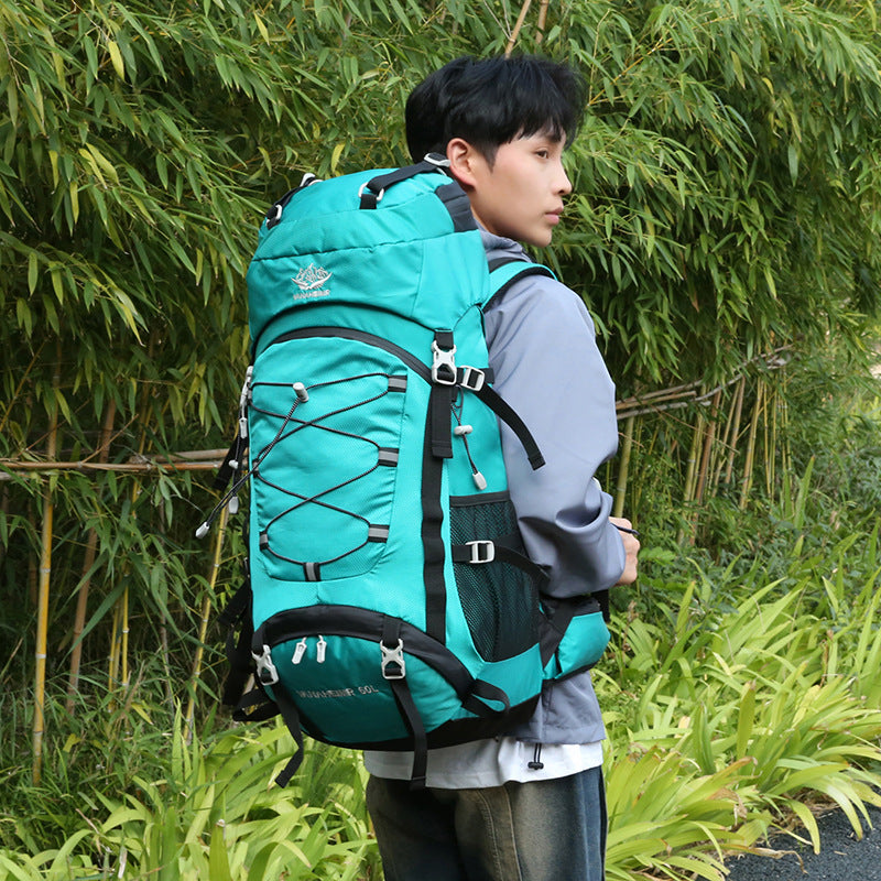 60L Hiking Camping Travel Backpack Large Capacity Outdoor Sports