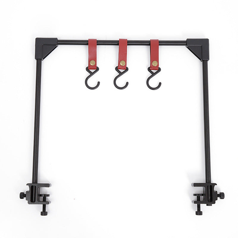 Adjustable Camping Desk Rack Pot Stove Hook Storage
