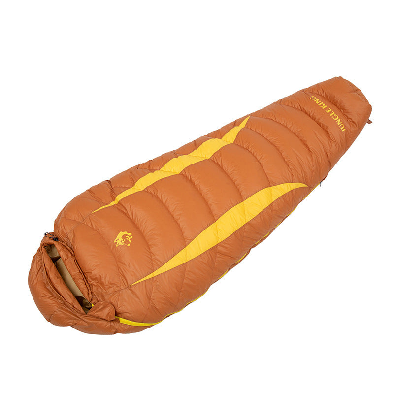 Thickened Down Camping Sleeping Bag Outdoor Warm Sleeping Bag