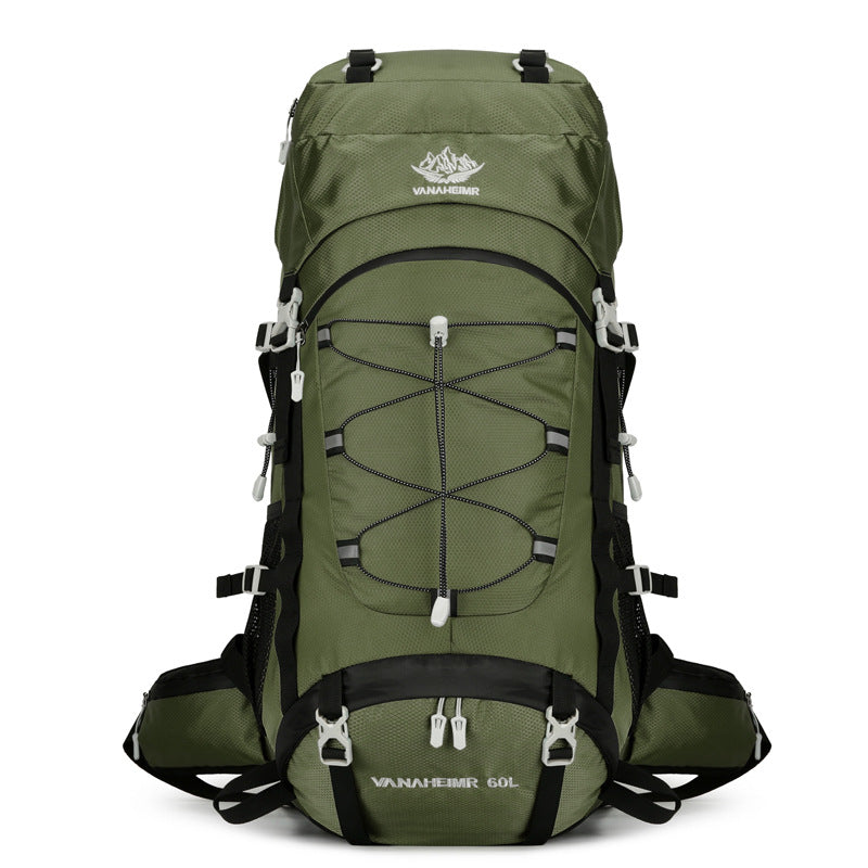 60L Hiking Camping Travel Backpack Large Capacity Outdoor Sports
