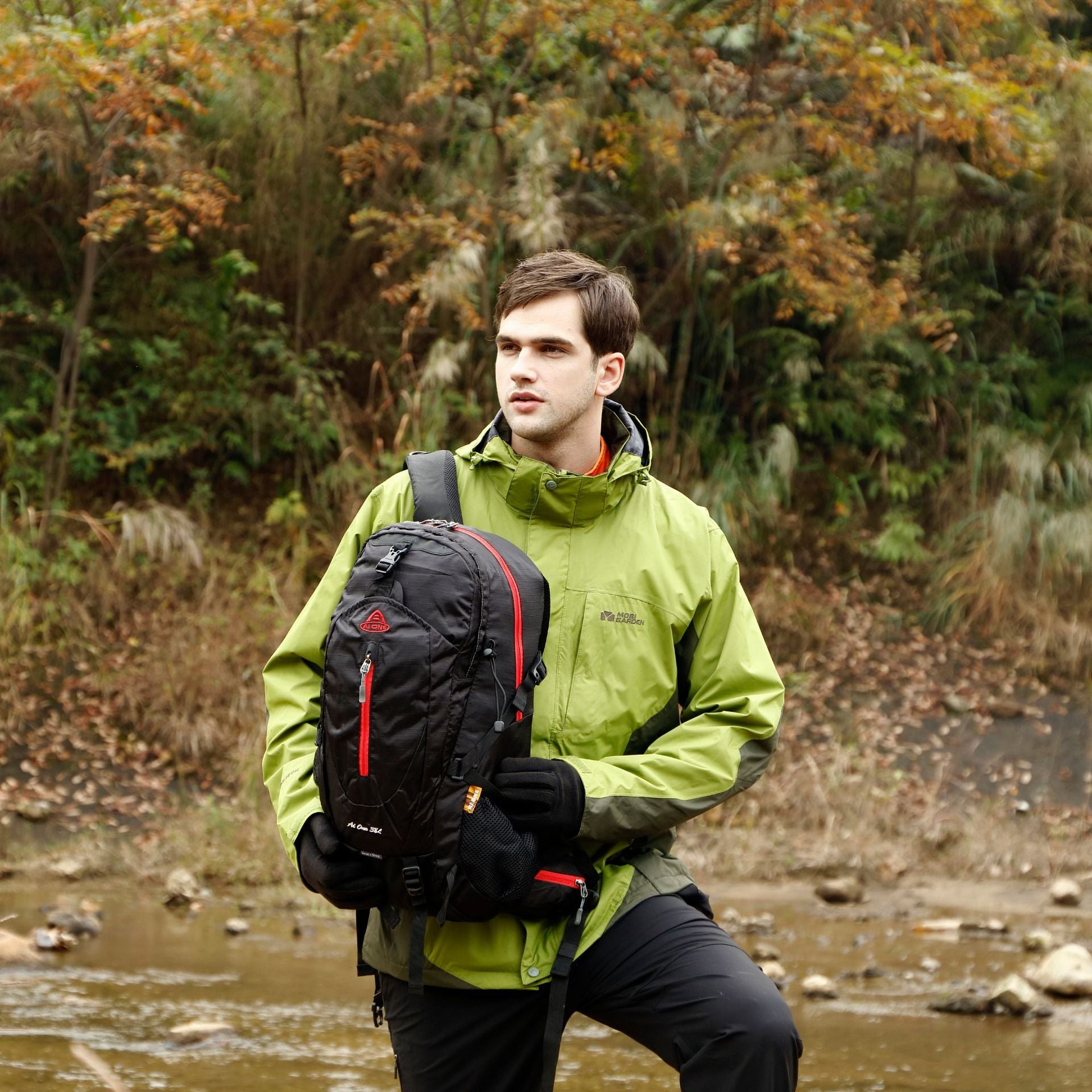 Outdoor Hiking Travel Nylon Backpack