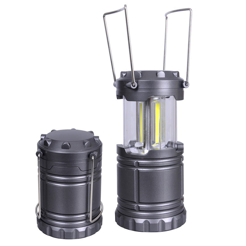COB Camping Lantern LED Portable Telescopic Emergency Hook