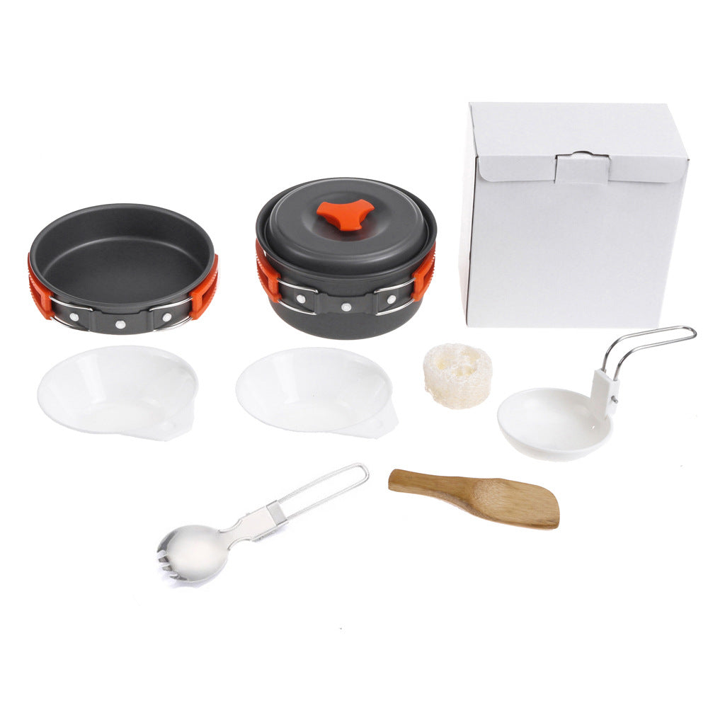 Camping Cookware Set For 1 To 2 People