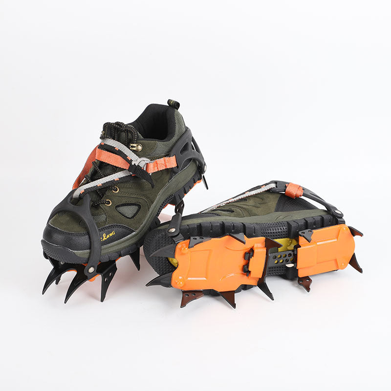 Twelve Teeth Crampons Non Slip Snow Mountain Climbing Shoe Cover