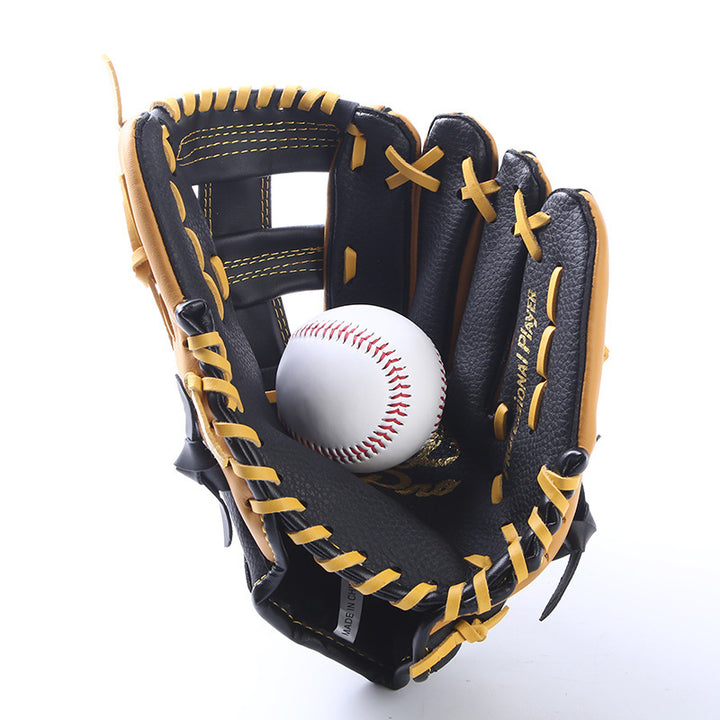 Personality Two-layer Cowhide Baseball Strike Gloves