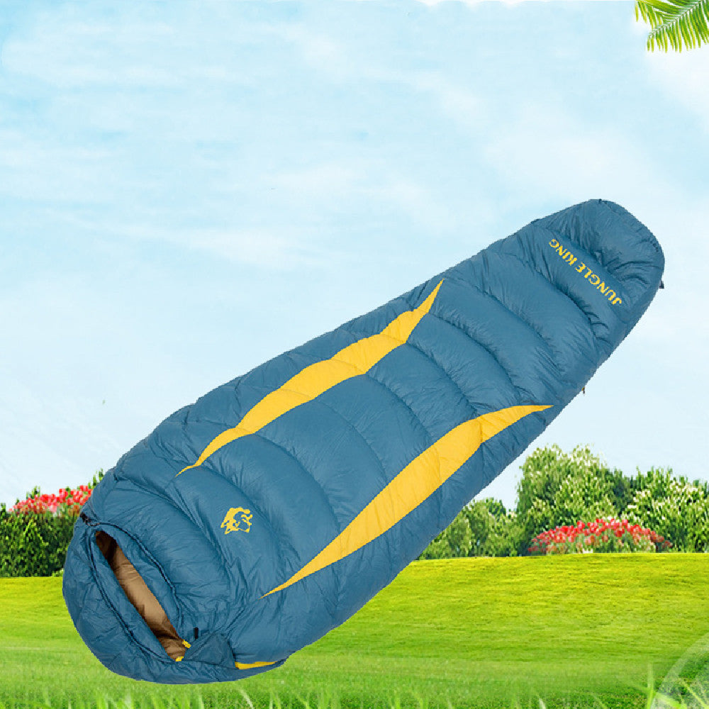 Thickened Down Camping Sleeping Bag Outdoor Warm Sleeping Bag