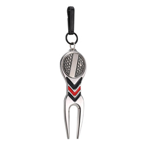 Golf Green Fork Ball Marker Divot Repair Tool Accessories