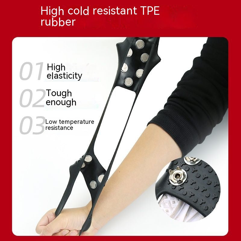 Outdoor Mountaineering Ice Fishing Snow Crampons Non Slip Shoe Cover