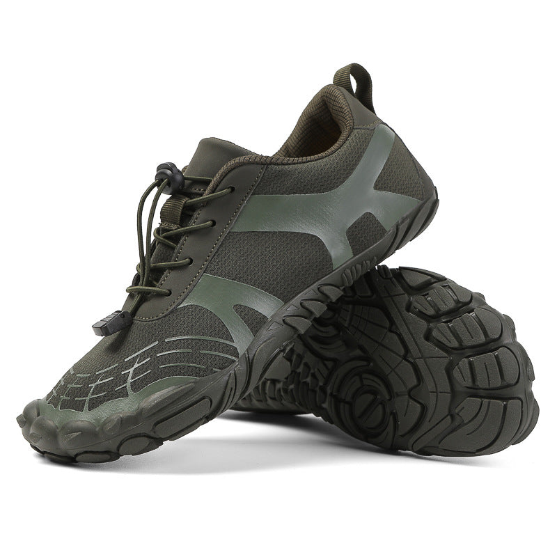 Outdoor Five Finger Hiking Breathable Boots Non Slip Cross Country Shoes