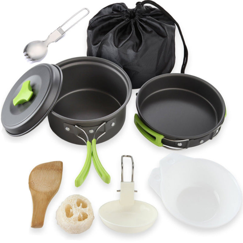 Camping Cookware Set For 1 To 2 People