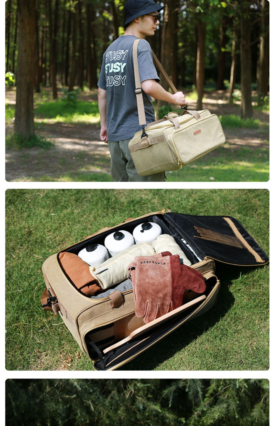 Camping Tableware Stove Cookware Picnic Storage Bag