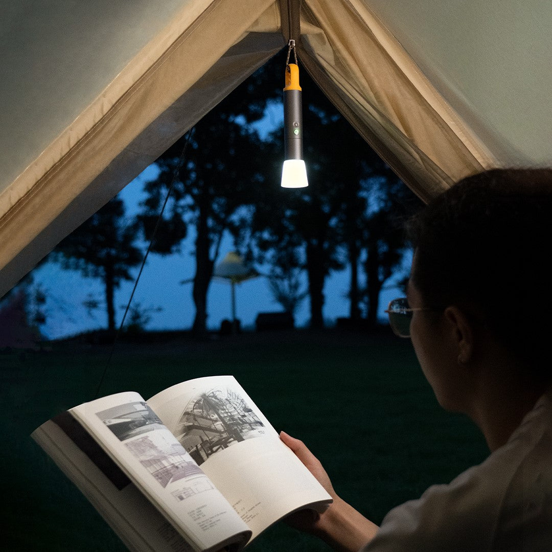 Bright Zoom Flashlight Long Lasting Battery Outdoor Camping Light