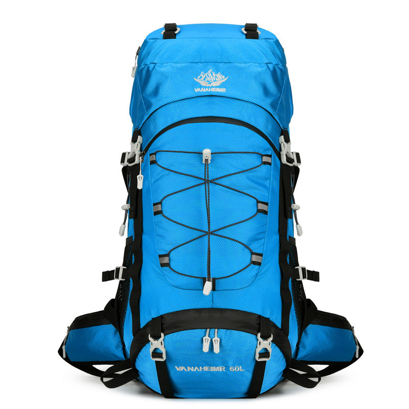 60L Hiking Camping Travel Backpack Large Capacity Outdoor Sports