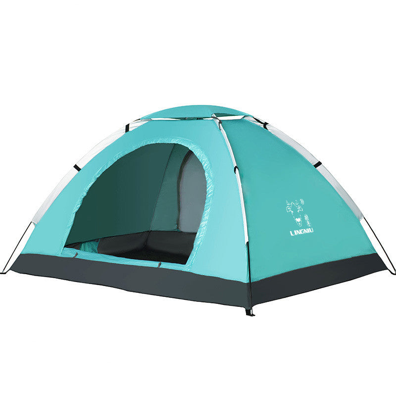 Single Layer Camping Tent Outdoor Beach Hiking Tent